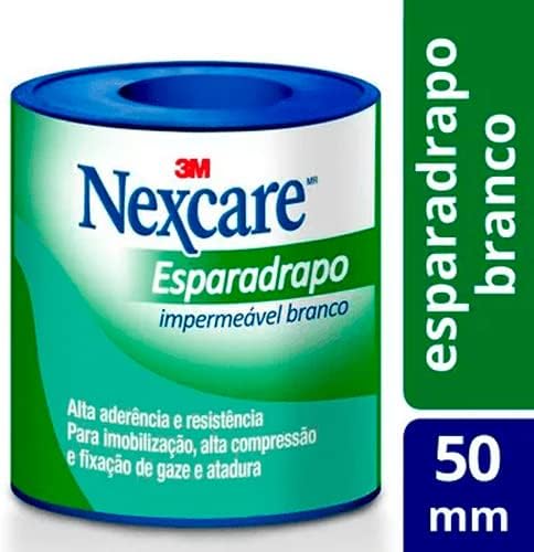 Esparadrapo Impermeável Nexcare Branco 50mm X 3m