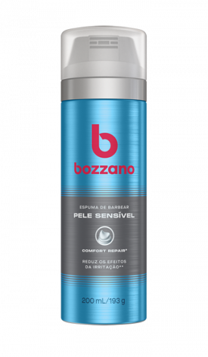 Espuma de Barbear Bozzano Pele Sensível 190g