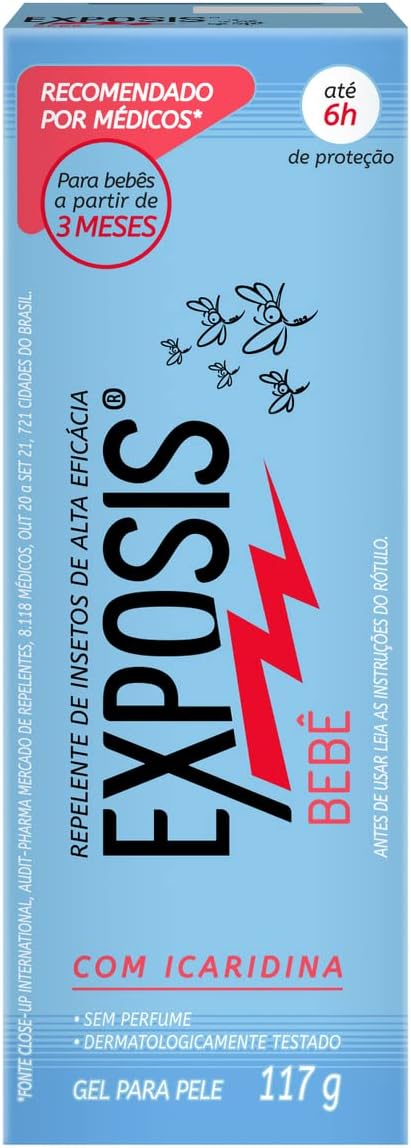 Exposis Bebê Repelente em Gel 117ml