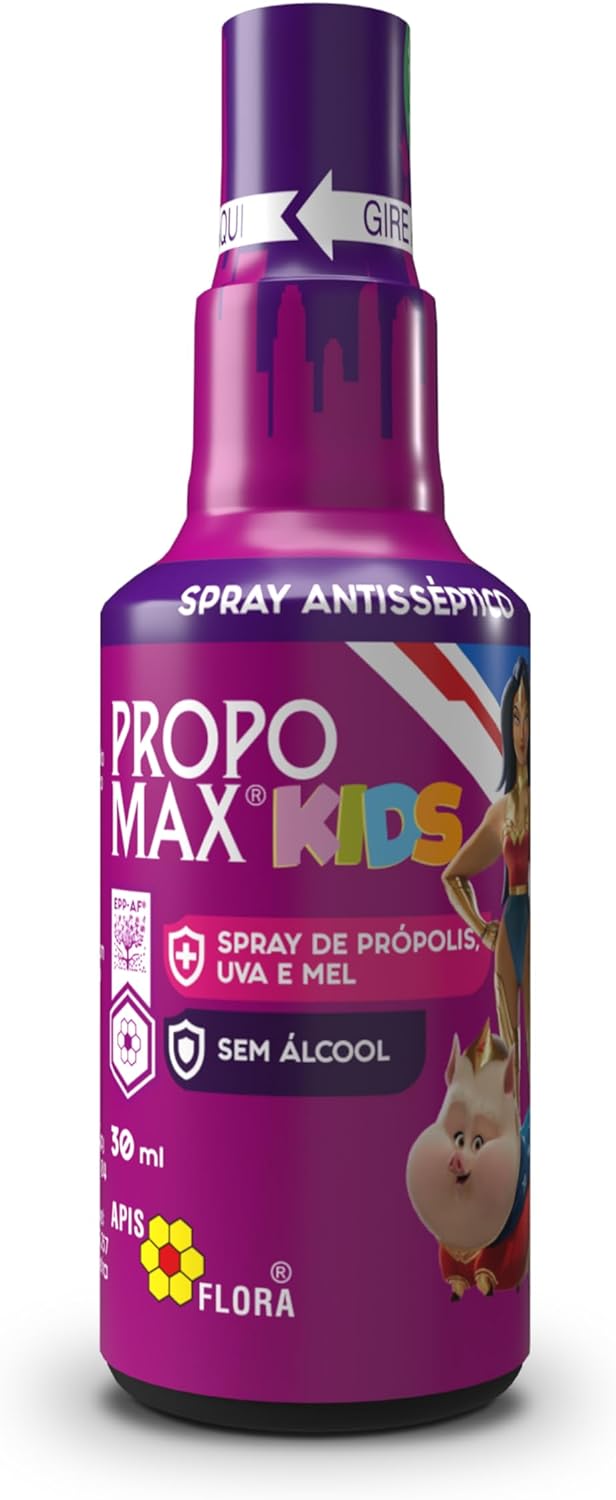 Extrato de Própolis Propomax Kids Apis Flora Uva Spray 30ml