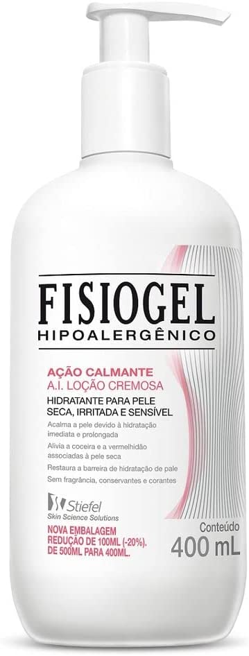 Fisiogel A.I. Loção Hidratante Calmante Pele Sensível 400ml