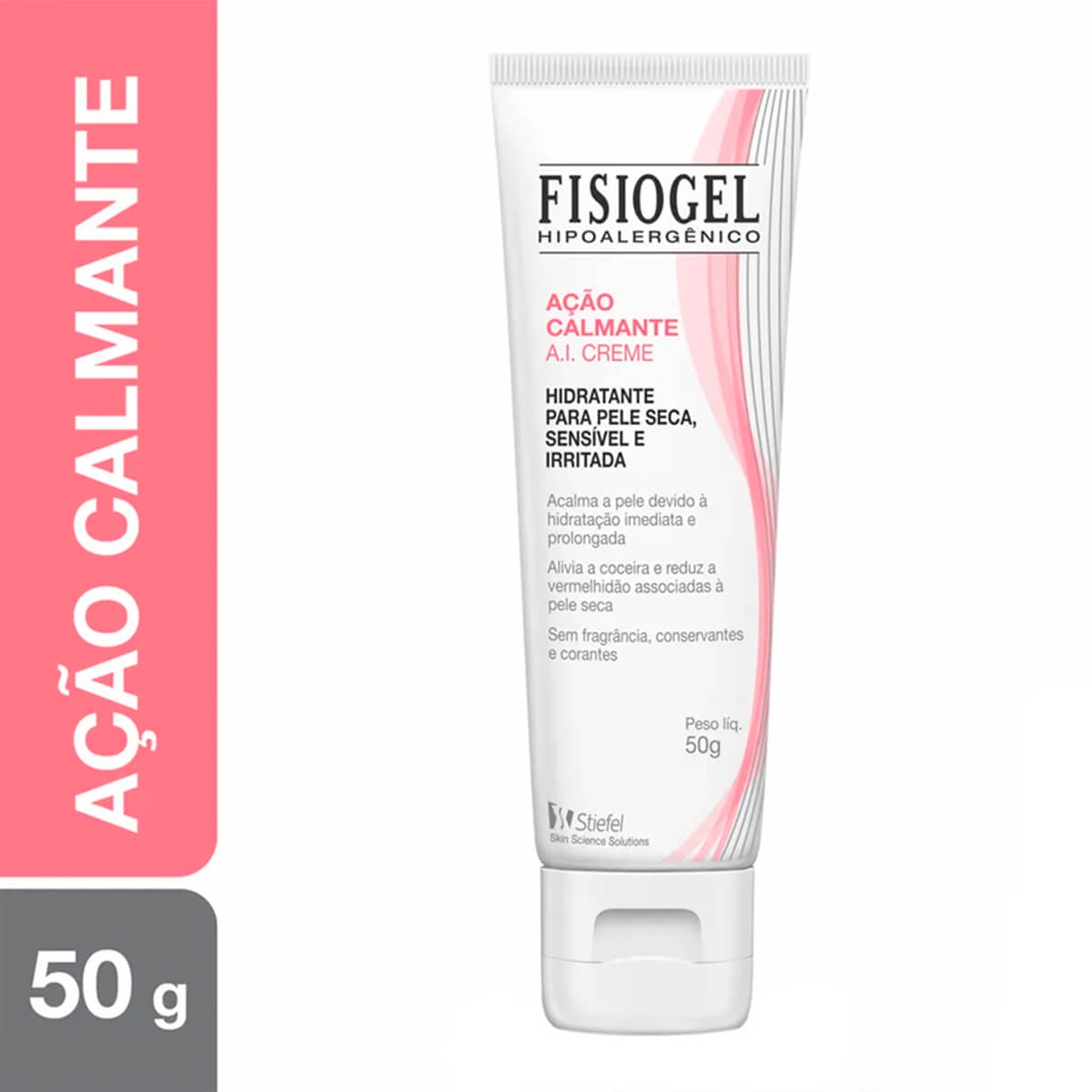 Fisiogel Ação Calmante A.I Creme Hidratante Corporal 50g