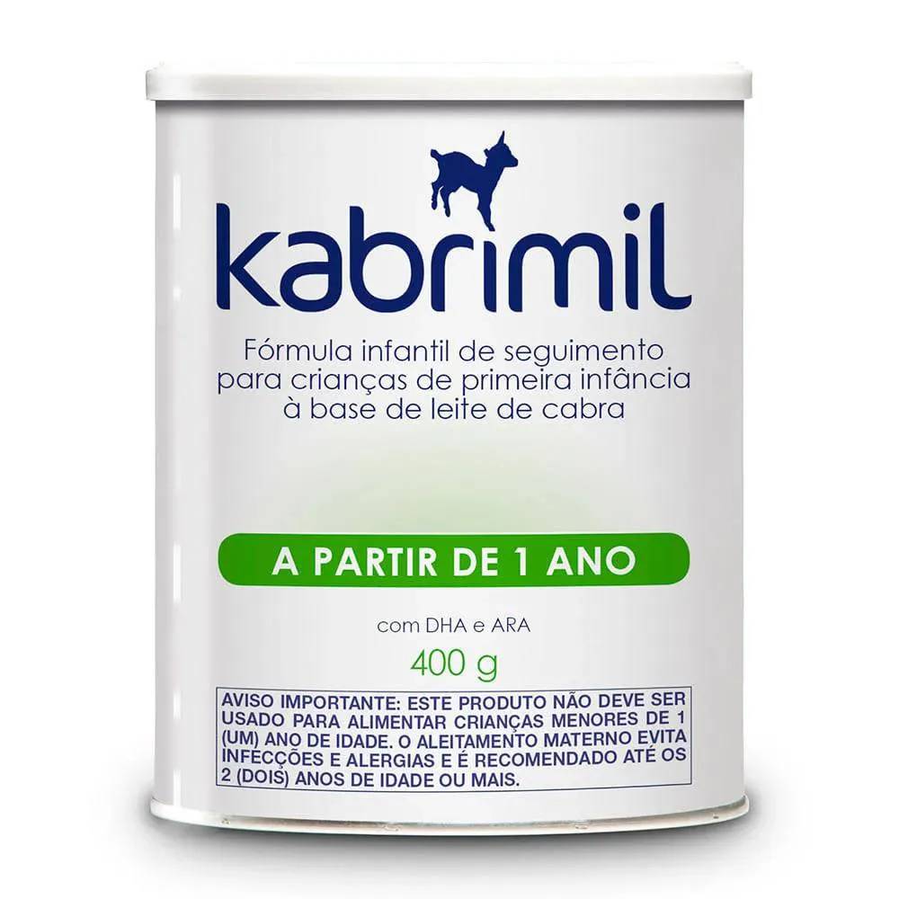 Fórmula Infantil Kabrimil Leite de Cabra 1 a 3 anos 400g