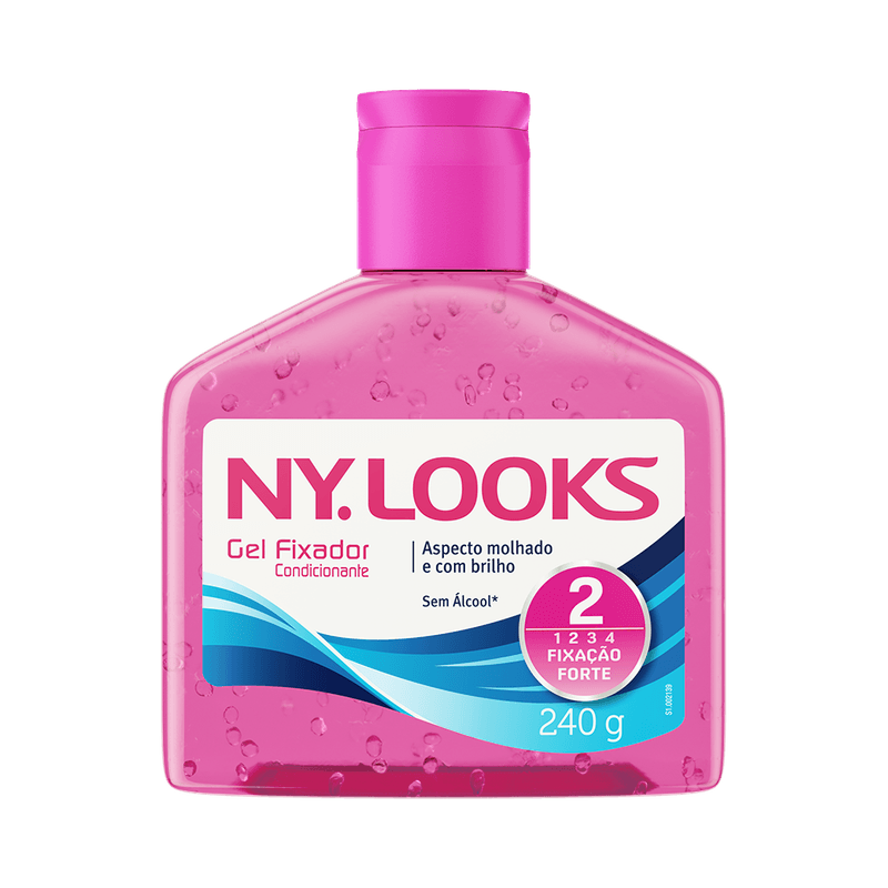 Gel Condicionador Fixador Ny Looks Fator 2 240g