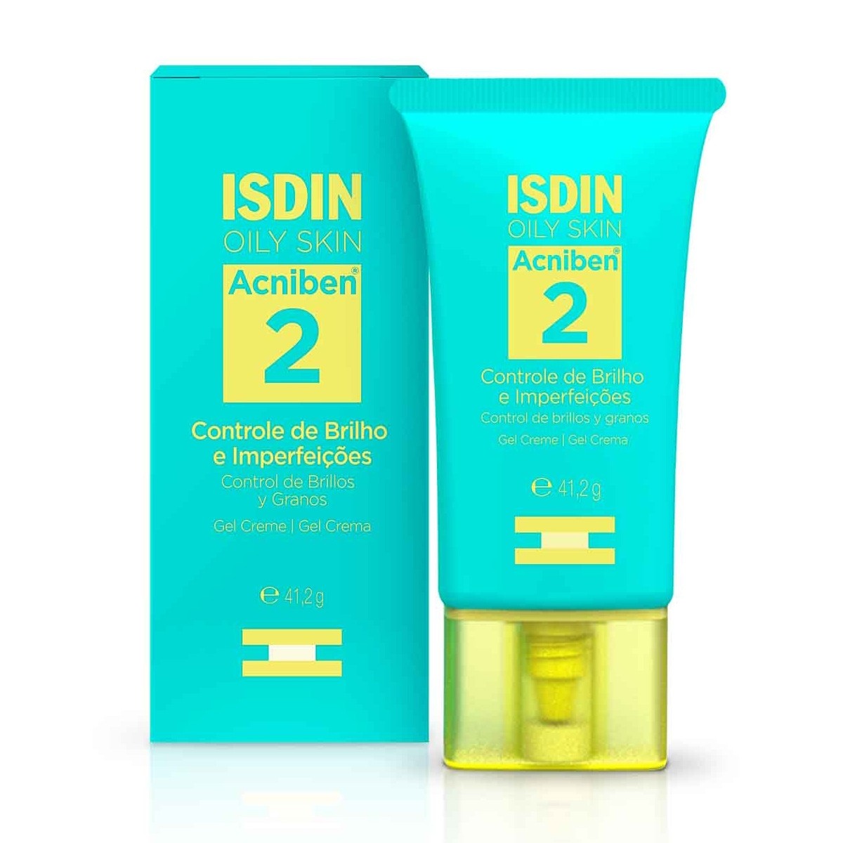 Gel Creme Facial Isdin Oily Skin Acniben 2 41,2g