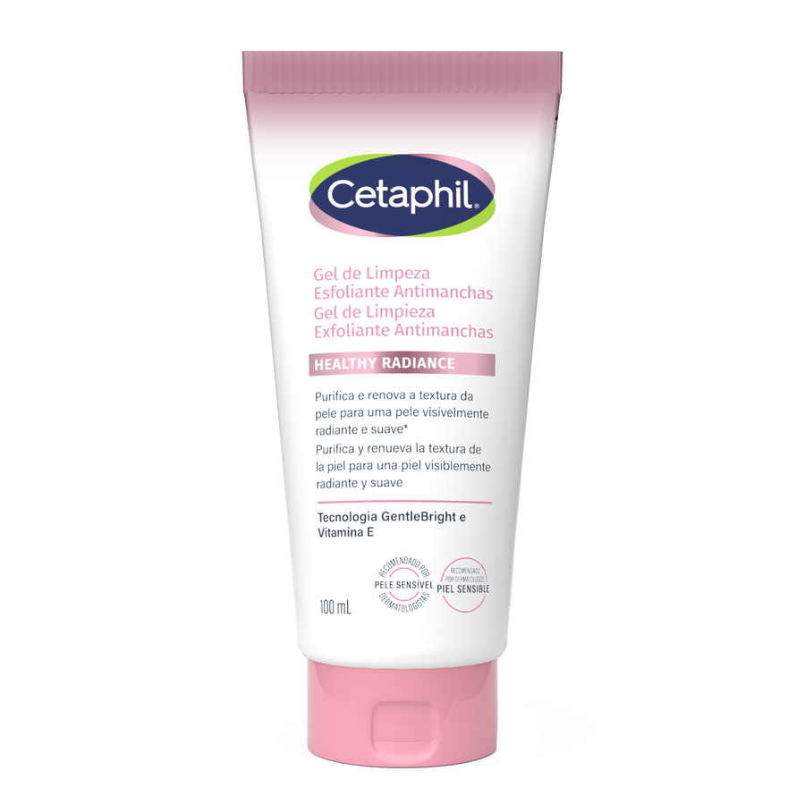 Gel de Limpeza Esfoliante Antimanchas Cetaphil Healthy Radiance 100ml