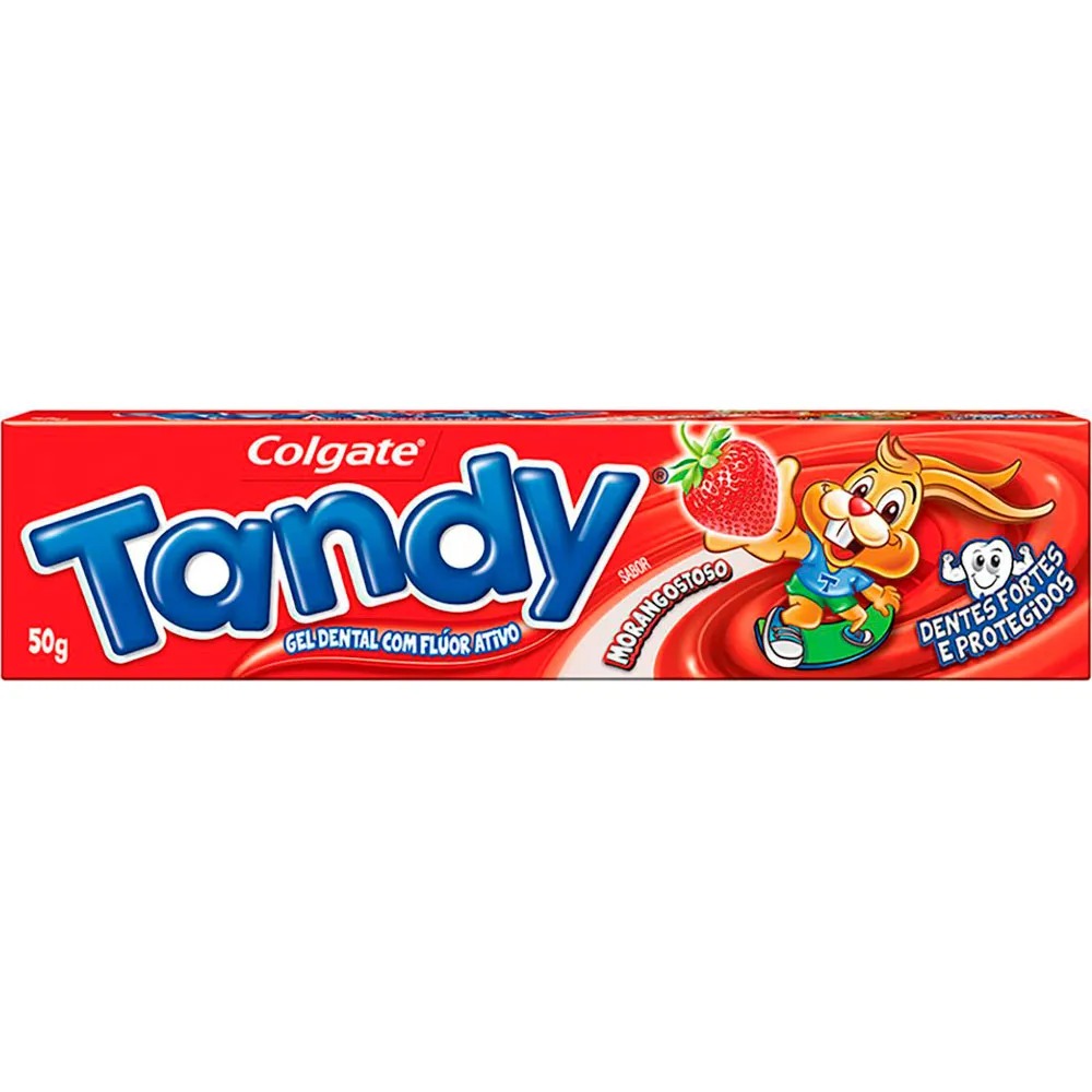 Gel Dental Infantil Colgate Tandy Morangostoso 50g