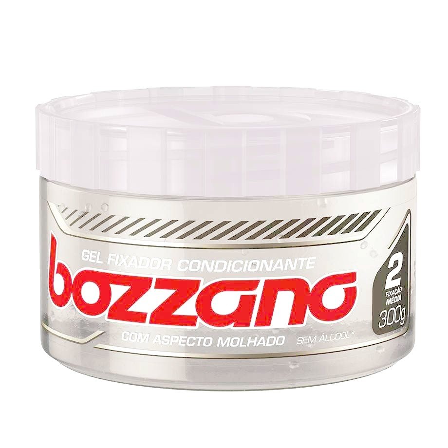 Gel Fixador Condicionante Bozzano Aspecto Molhado Média Fixação 2 300g