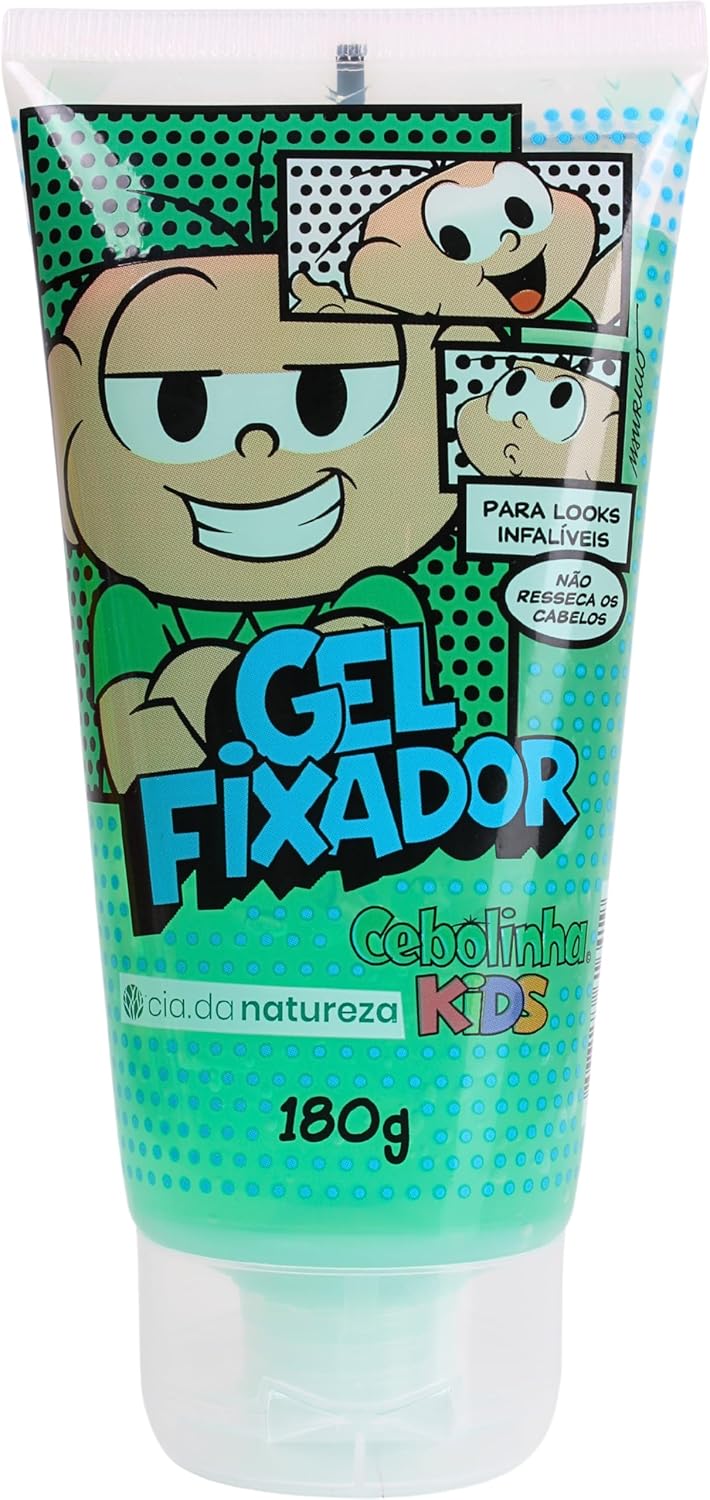 Gel Fixador Turma da Mônica Kids Cebola 180g