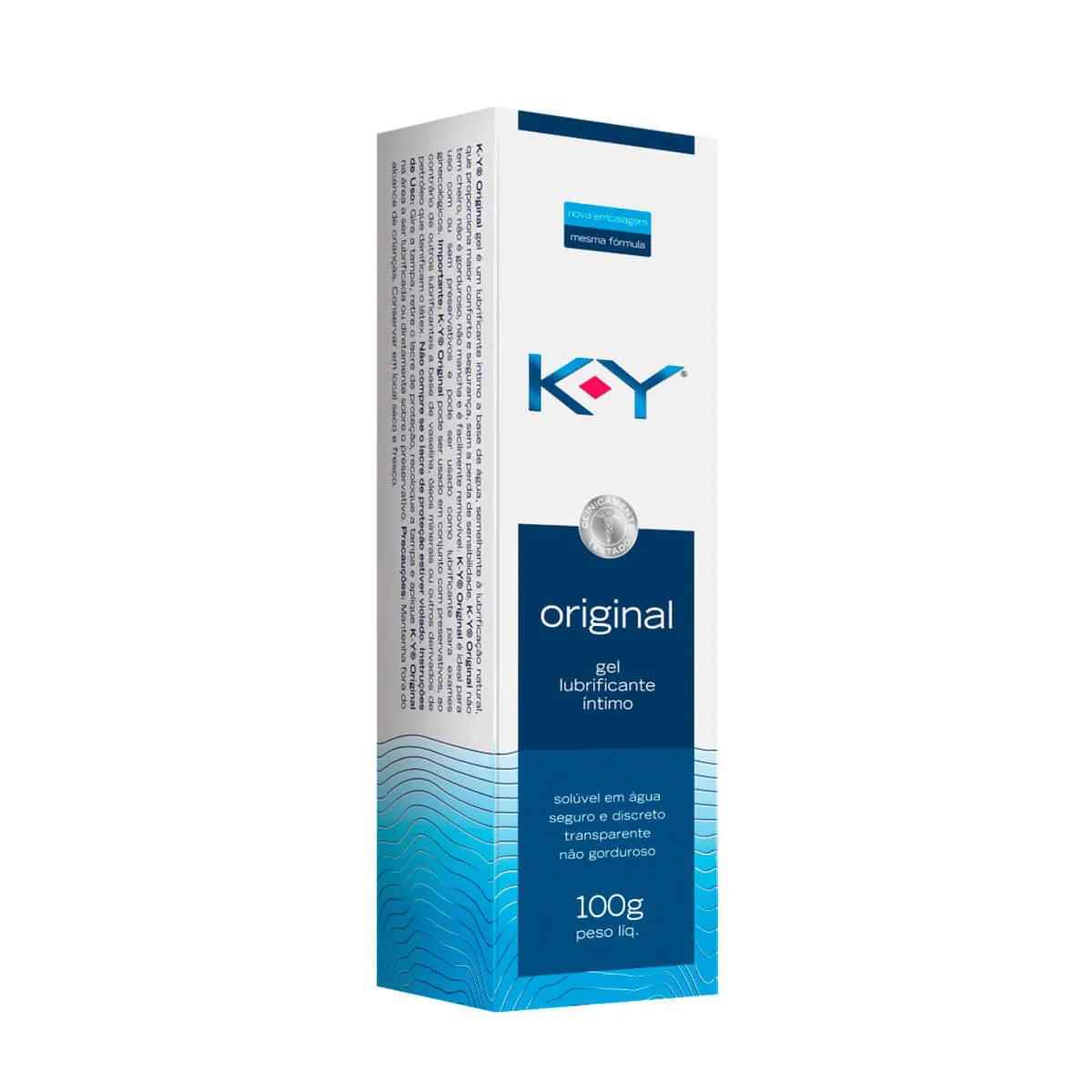 Gel Lubrificante Íntimo K-Y Original 100g