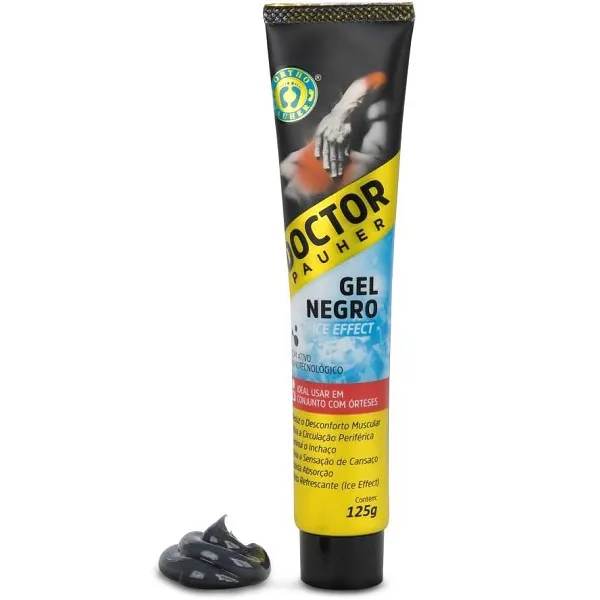 Gel Negro Para Massagem Doctor Pauher 125g