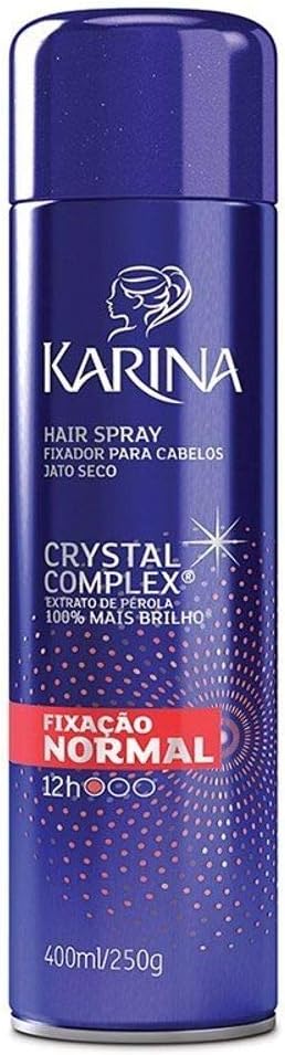 Hair Spray Karina Versatilidade & Vitalidade Fixação Normal 400ml