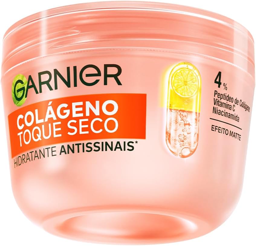 Hidratante Facial Antissinais Garnier Colágeno Toque Seco 85g