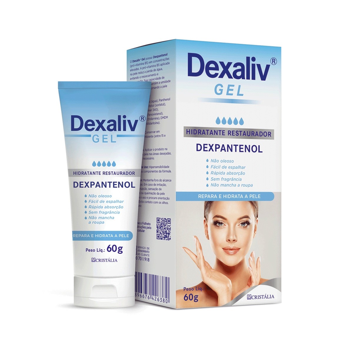 Hidratante Restaurador Dexaliv Gel 60g