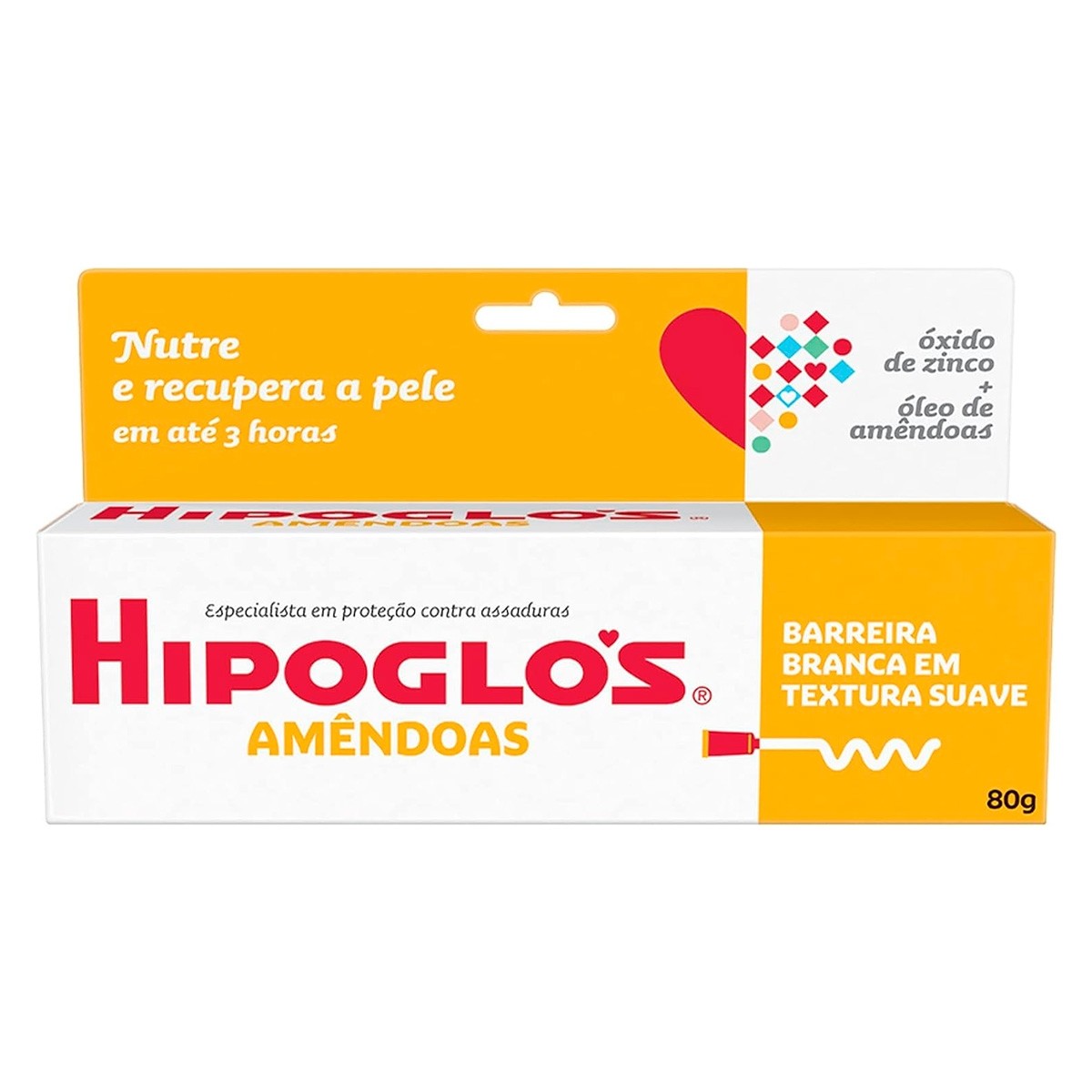 Hipoglos Amendoas Pomada 80g