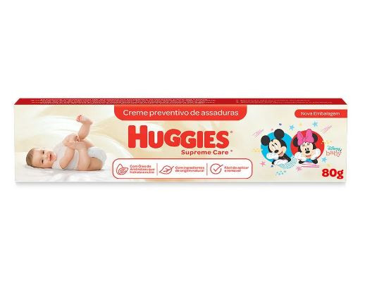 Huggies Óleo de Amêndoas Creme Preventivo de Assaduras 80g