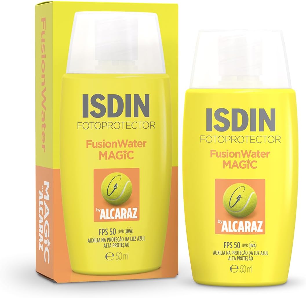 Isdin Fusion Water Magic by Alcaraz Protetor Solar Facial FPS50 50ml