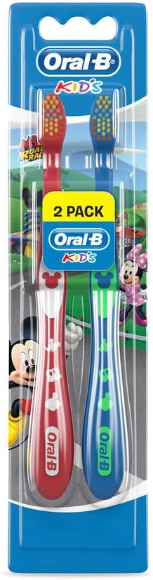 Kit Escova Dental Oral B Kids Mickey 2 unidades (cores sortidas)
