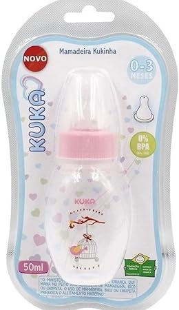 Kuka Mamadeira Kukinha Rosa 50ml