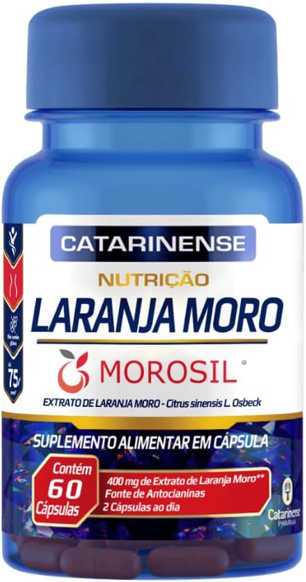 Laranja Moro Catarinense 60 cápsulas