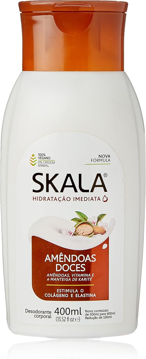 Loção Corporal Hidratante Skala Amêndoas Doces 400ml