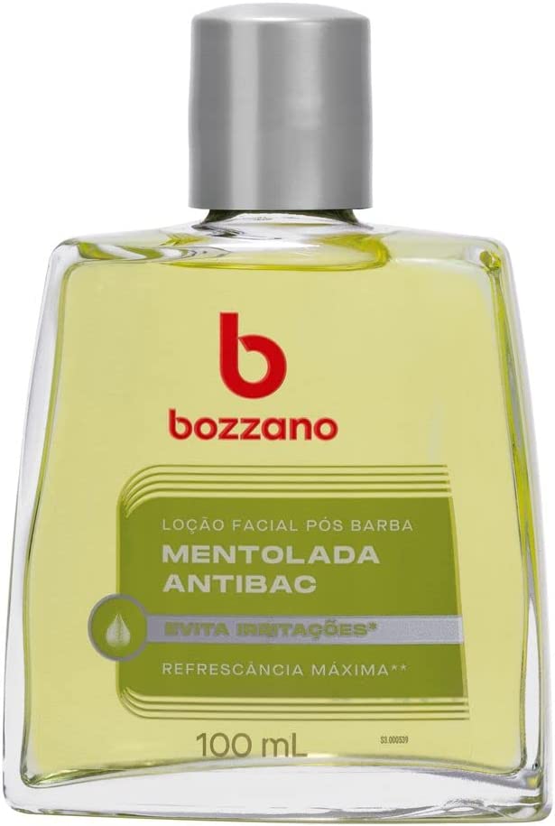Loção Facial Pós-Barba Bozzano Mentolada Antibac 100ml