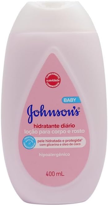 Loção Hidratante Corporal Johnsons Baby Regular 400ml