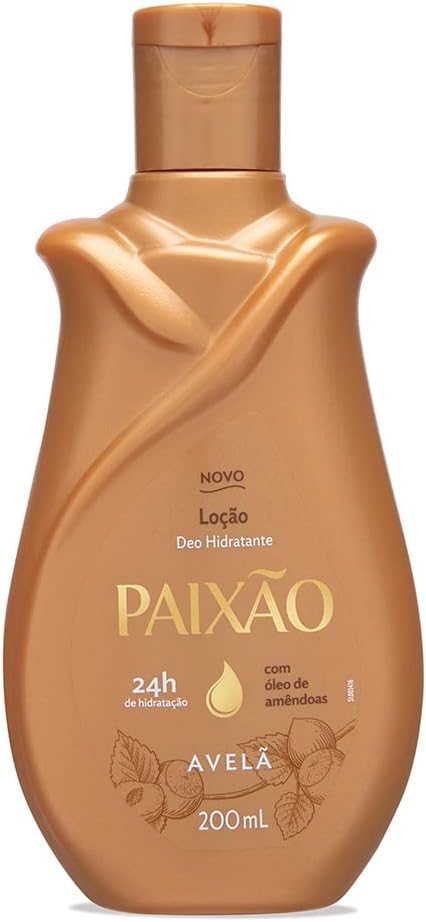 Loção Hidratante Corporal Paixão Avelã 200ml