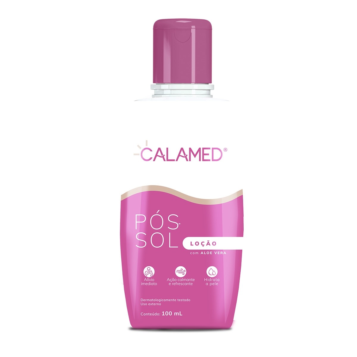 Loção Pós-sol Calamed Aloe Vera 100ml