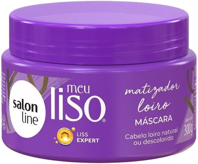 Máscara Cabelo Liso Salon Line Meu Liso 300g