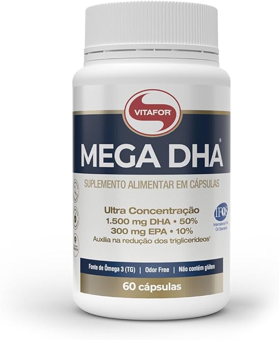 Mega DHA Vitafor 60 cápsulas