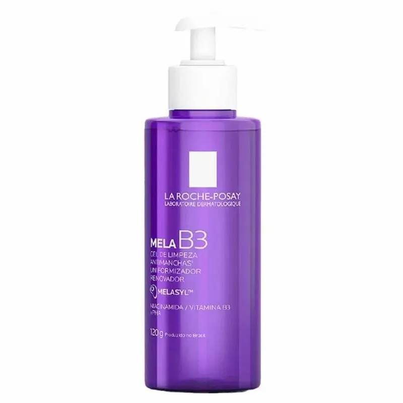 Mela B3 Antimanchas Uniformizador e Renovador La Roche-Posay Gel de Limpeza Facial 120g