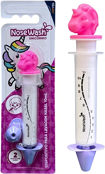 Nosewash Unicórnio Seringa para Lavagem Nasal 10ml