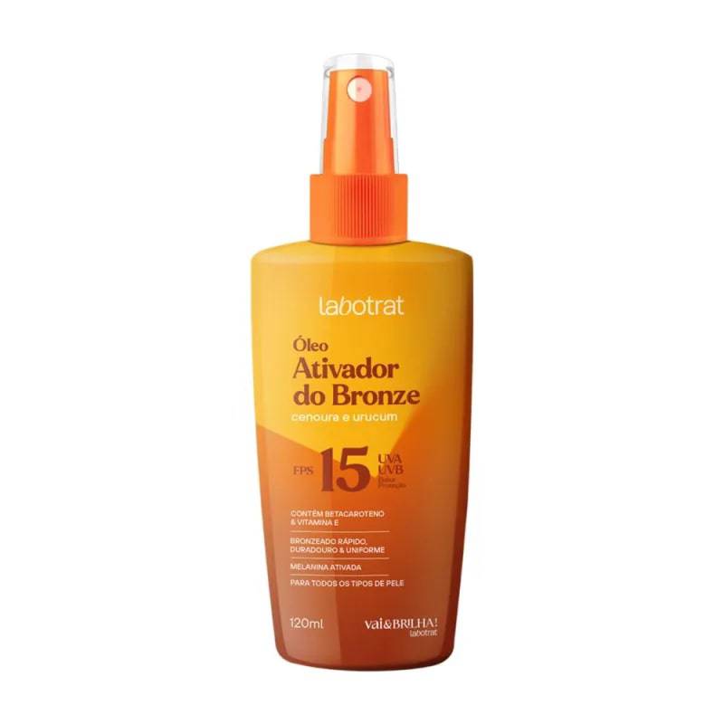 Óleo Ativador Labotrat Bronze FPS15 120ml