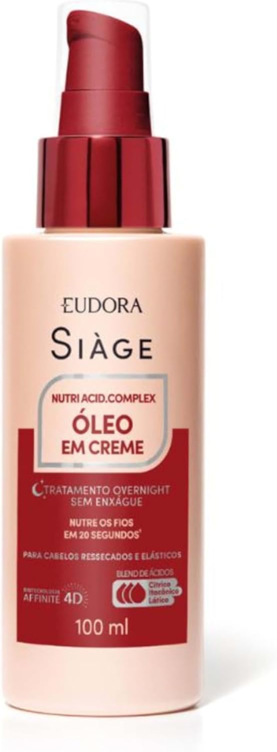 Óleo em Creme Eudora Siàge Nutri Acid.Complex 100ml