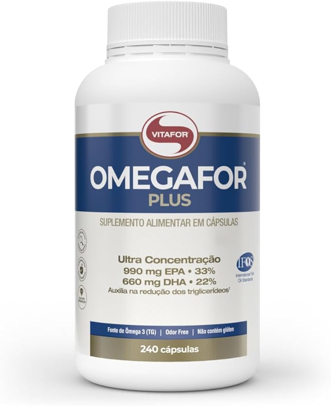 Omegafor Plus Vitafor 240 cápsulas