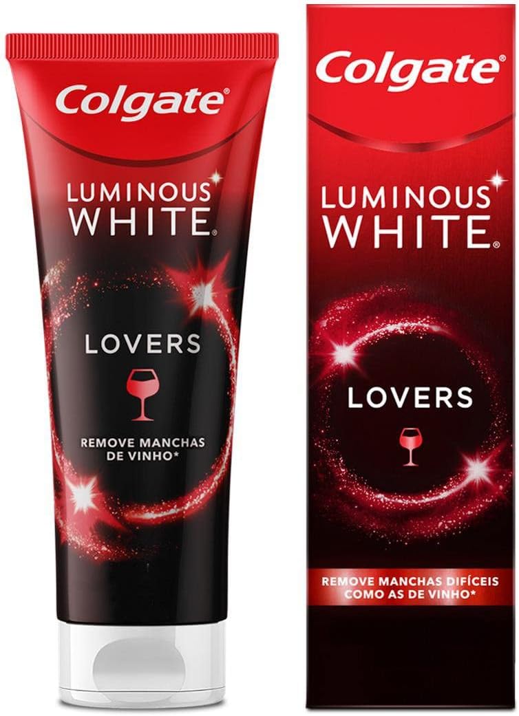 Pasta de Dente Colgate Luminous White Lovers Manchas de Vinho 70g