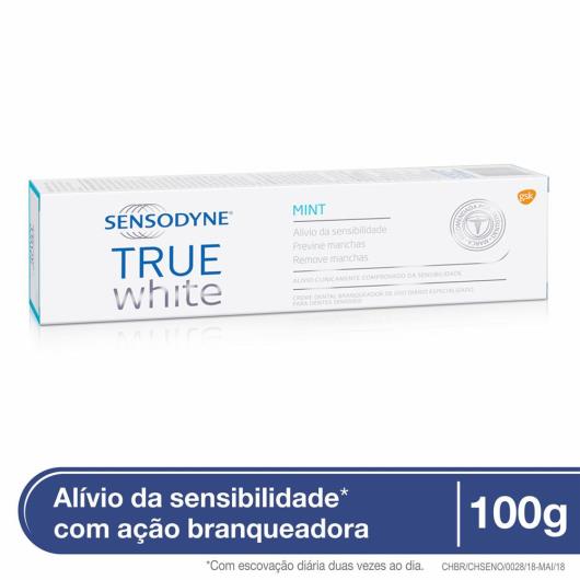 Pasta de Dente Sensodyne True White 100g