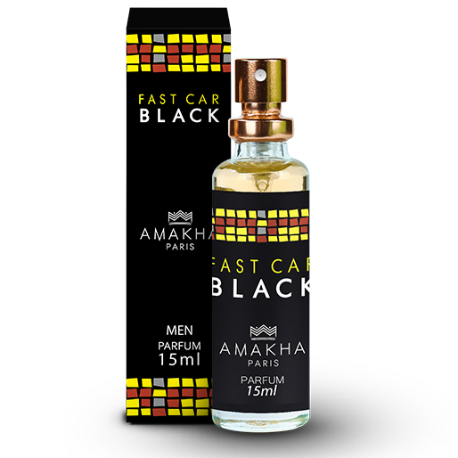 Perfume Fast Car Black Amakha Paris Masculino 15ml