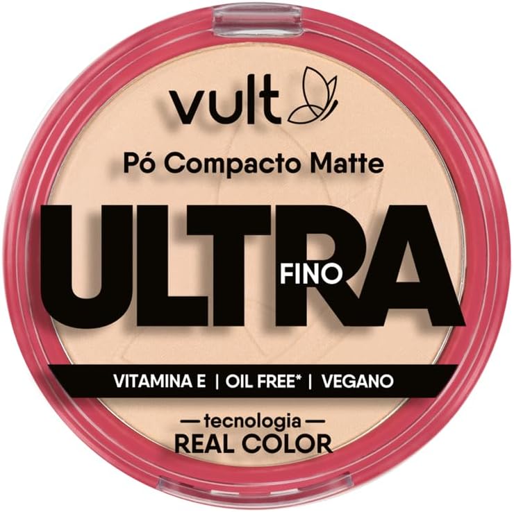 Pó Compacto Matte Ultrafino Vult 6g V400