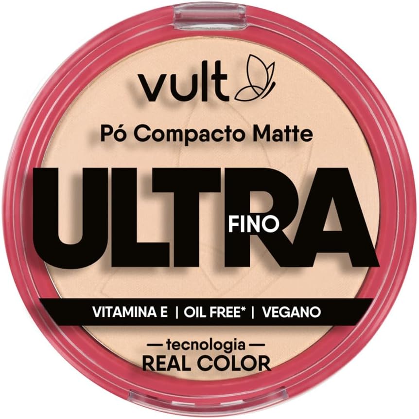 Pó Compacto Matte Ultrafino Vult V420 6g