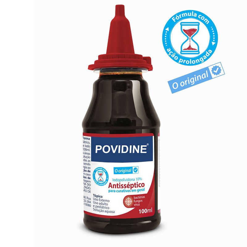 Povidine Solução Dermatológica 100ml