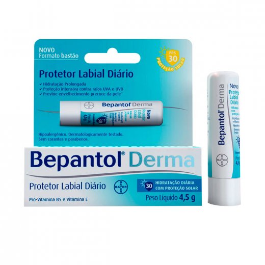 Protetor Labial Bepantol Derma com 4,5g