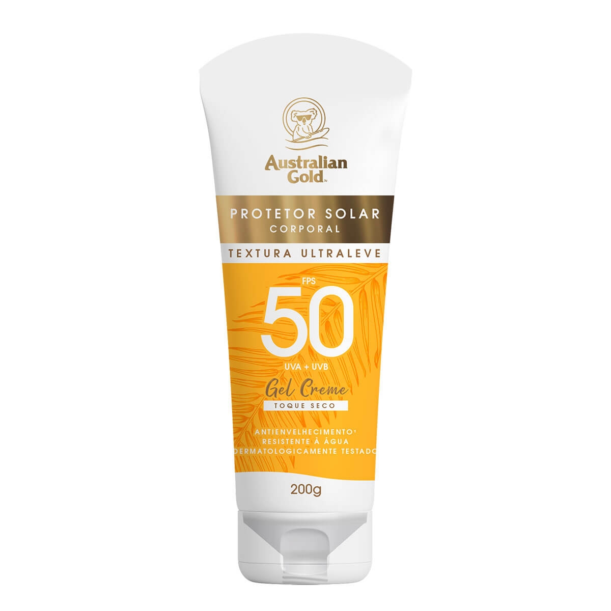 Protetor Solar Corporal Australian Gold Gel Creme FPS50 200g