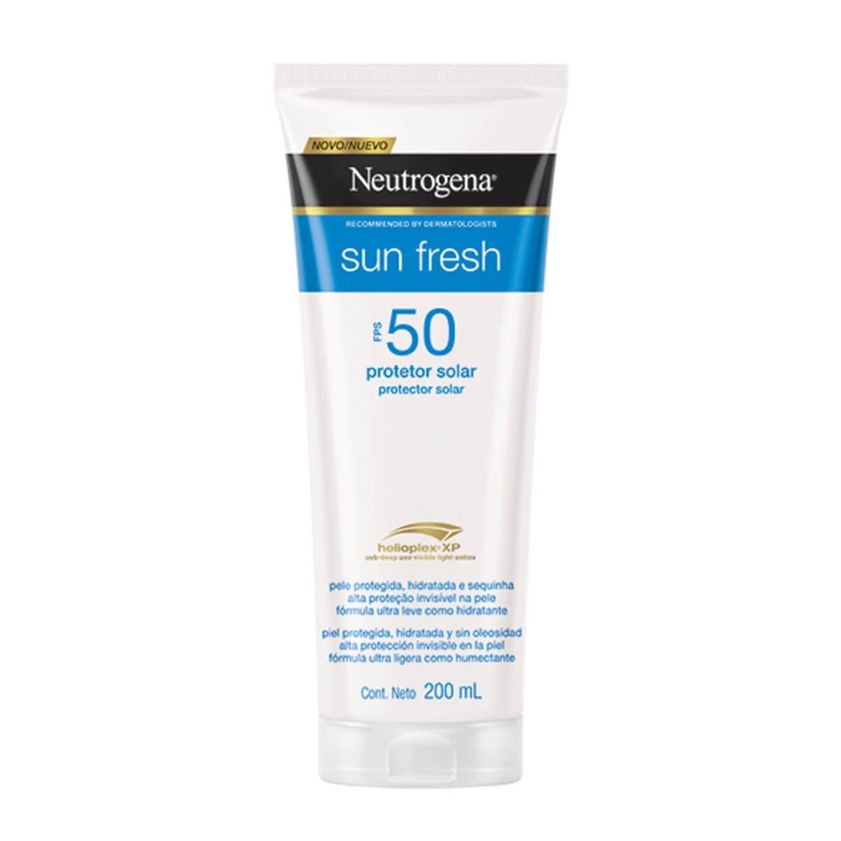 Protetor Solar Corporal Loção FPS50 Neutrogena Sun Fresh 200ml