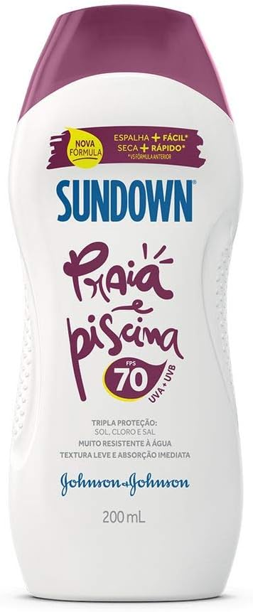 Protetor Solar Corporal Loção FPS70 Sundown 200ml