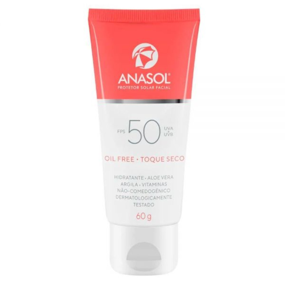 Protetor Solar Facial Anasol FPS50 60g