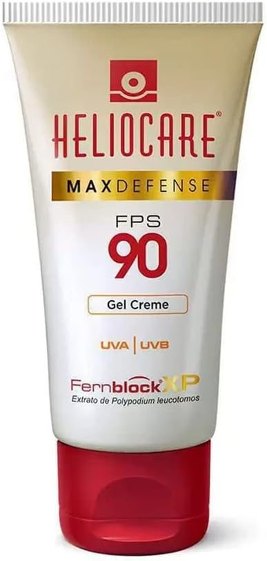 Protetor Solar Gel Creme Heliocare Max Defense FPS90 50g