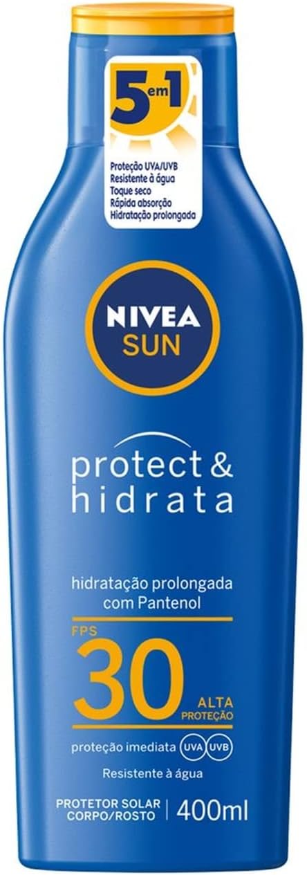 Protetor Solar Nivea Sun Protect & Hidrata FPS30 400ml