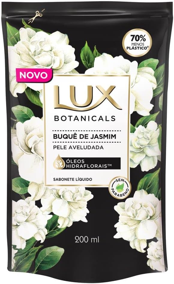 Refil Sabonete Líquido Lux Botanicals Buquê de Jasmim 200ml